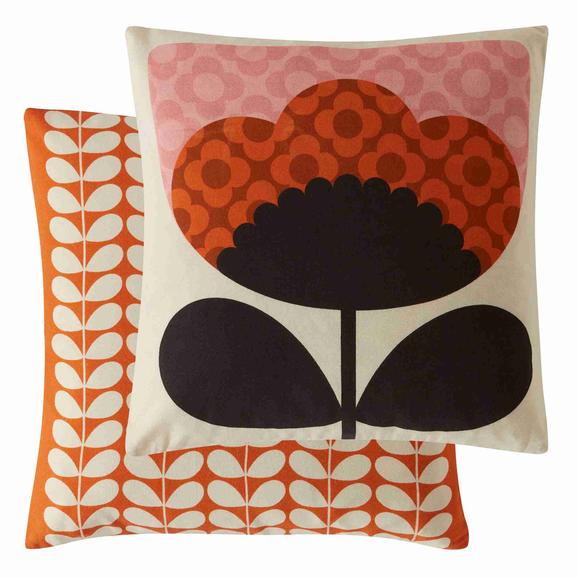 Spring Bloom Cushion In Bubblegum Pink By Orla Kiely